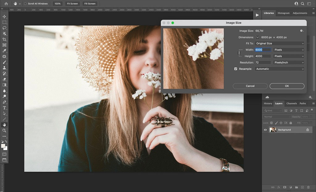 Photoshop image resize: Nếu bạn đang tìm cách resize ảnh và chỉnh sửa chúng một cách chuyên nghiệp, Photoshop image resize là một lựa chọn tốt cho bạn. Với các tính năng đa dạng và chất lượng đồ họa tuyệt vời, bạn sẽ có thể tạo ra những bức ảnh độc đáo và ấn tượng mà không sợ mất chất lượng.