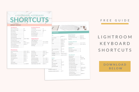 lightroom sync shortcut