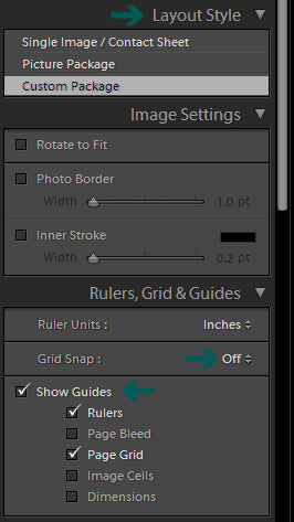 how to create a triptych in lightroom 5.7.1