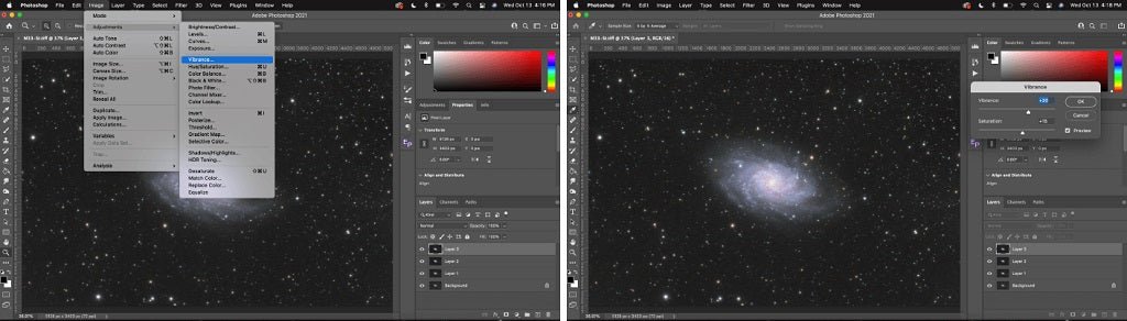 Astrophotography and Photoshop