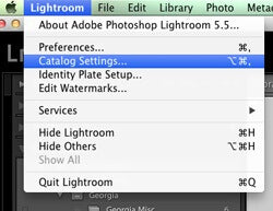 Backup Lightroom Catalog