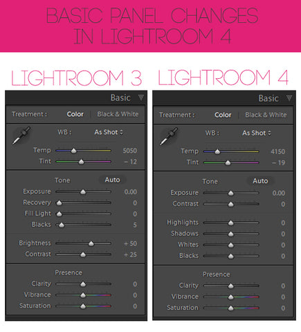 2 Biggest Differences Between Lightroom 3 and 4 | Pretty Presets Lightroom Tutorial