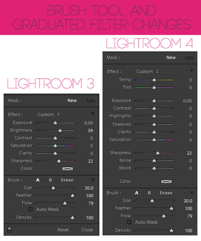 2 Biggest Differences Between Lightroom 3 and 4 | Pretty Presets Lightroom Tutorial