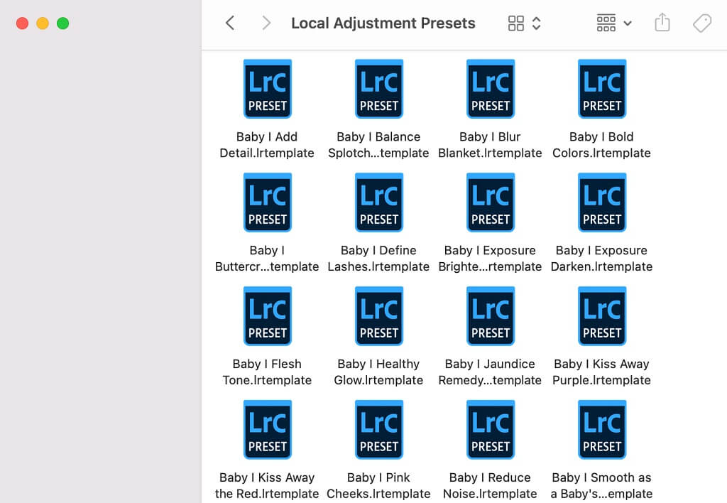 how to use lrtemplate in Lightroom