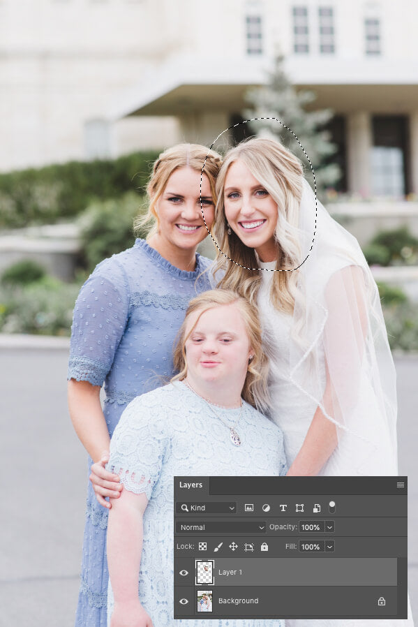 How to swap heads in photoshop