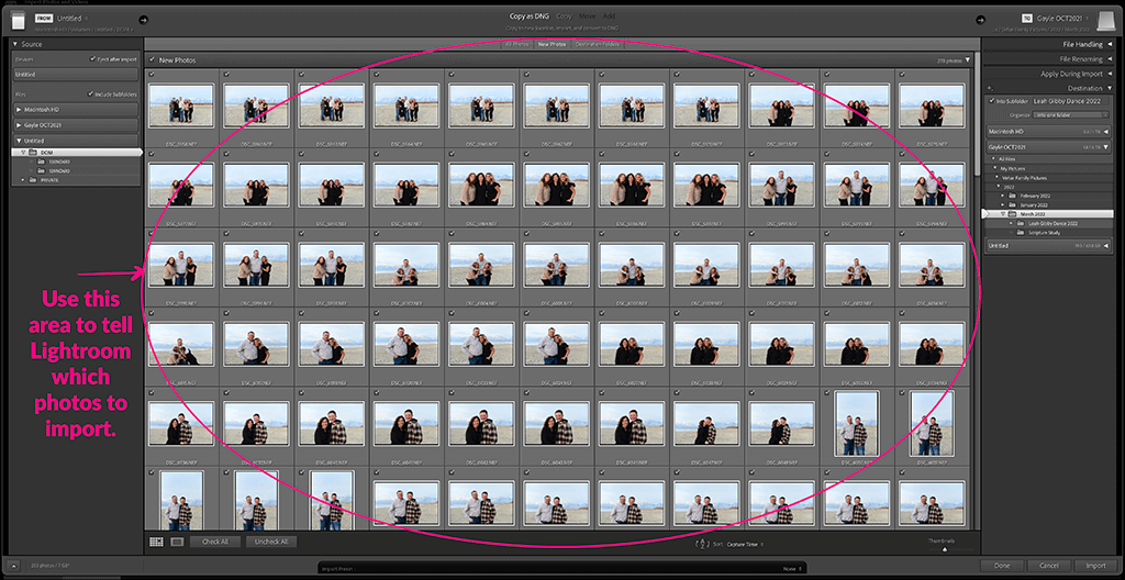 how to add photos to lightroom