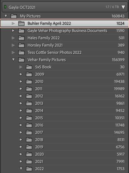 How to move files in Lightroom