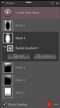 Lightroom Radial Filter