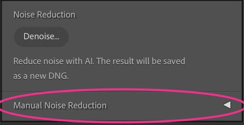 Reduce ISO Noise in Lightroom