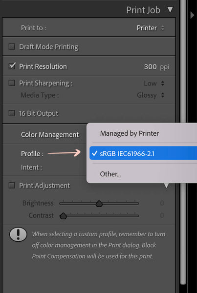 How to Print from Lightroom Classic