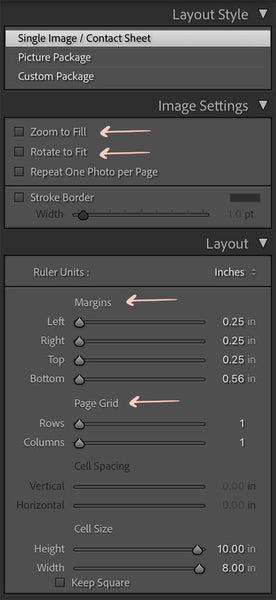 How to Print from Lightroom