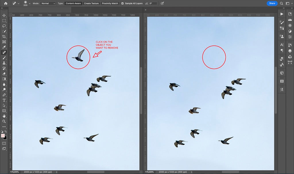 How to Remove Things from Image in Photoshop