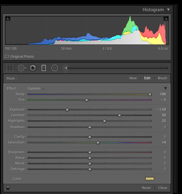 How to use Graduated filter in Lightroom for Landscape Photographs