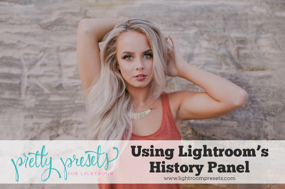 using lightroom s history panel how to