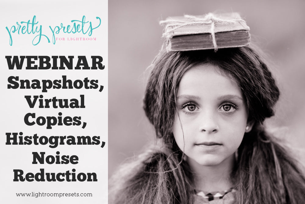 Learn Lightroom Snapshots, Virtual Copies, Histograms, and Noise Reduction
