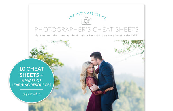 Photography Cheat Sheets