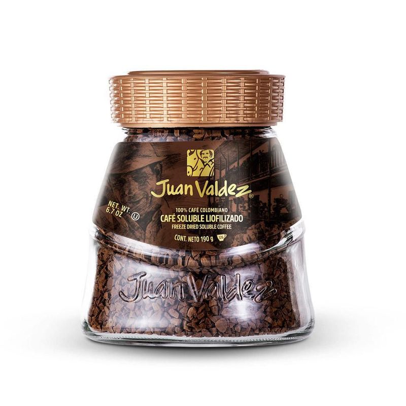 juan valdez instant coffee caffeine content