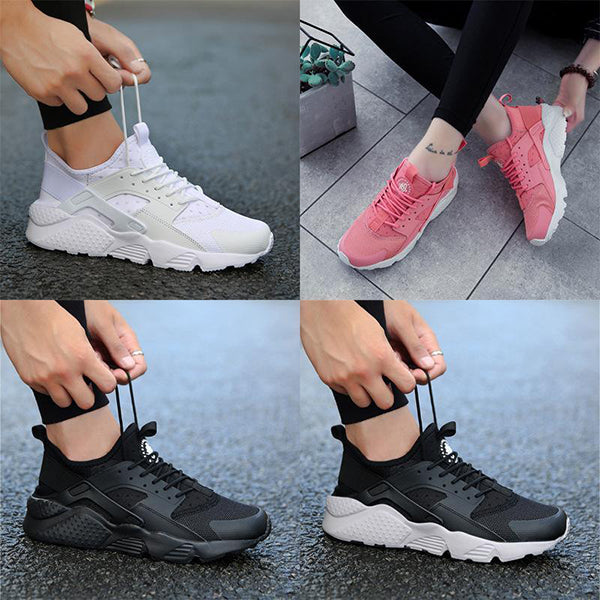 couple lightweight casual sports shoes