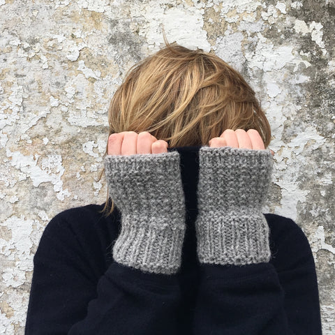 Ribbed Hand Warmer Pattern – Iona Craft Shop