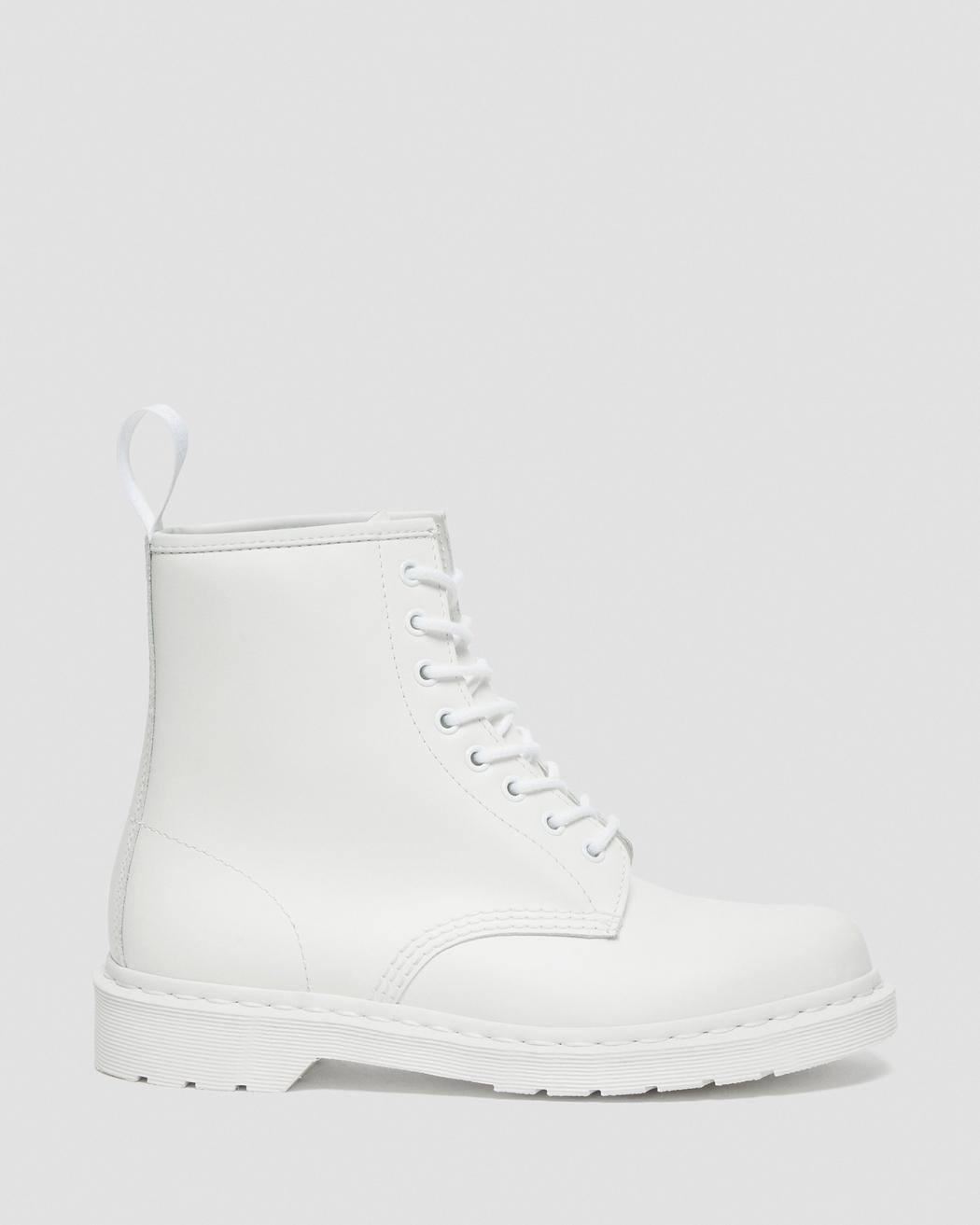 1460 Dr Martens MONO (white) – Posers Hollywood