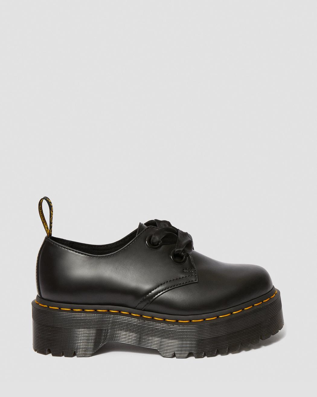 HOLLY BLACK BUTTERO PLATFORM OXFORD – Posers Hollywood