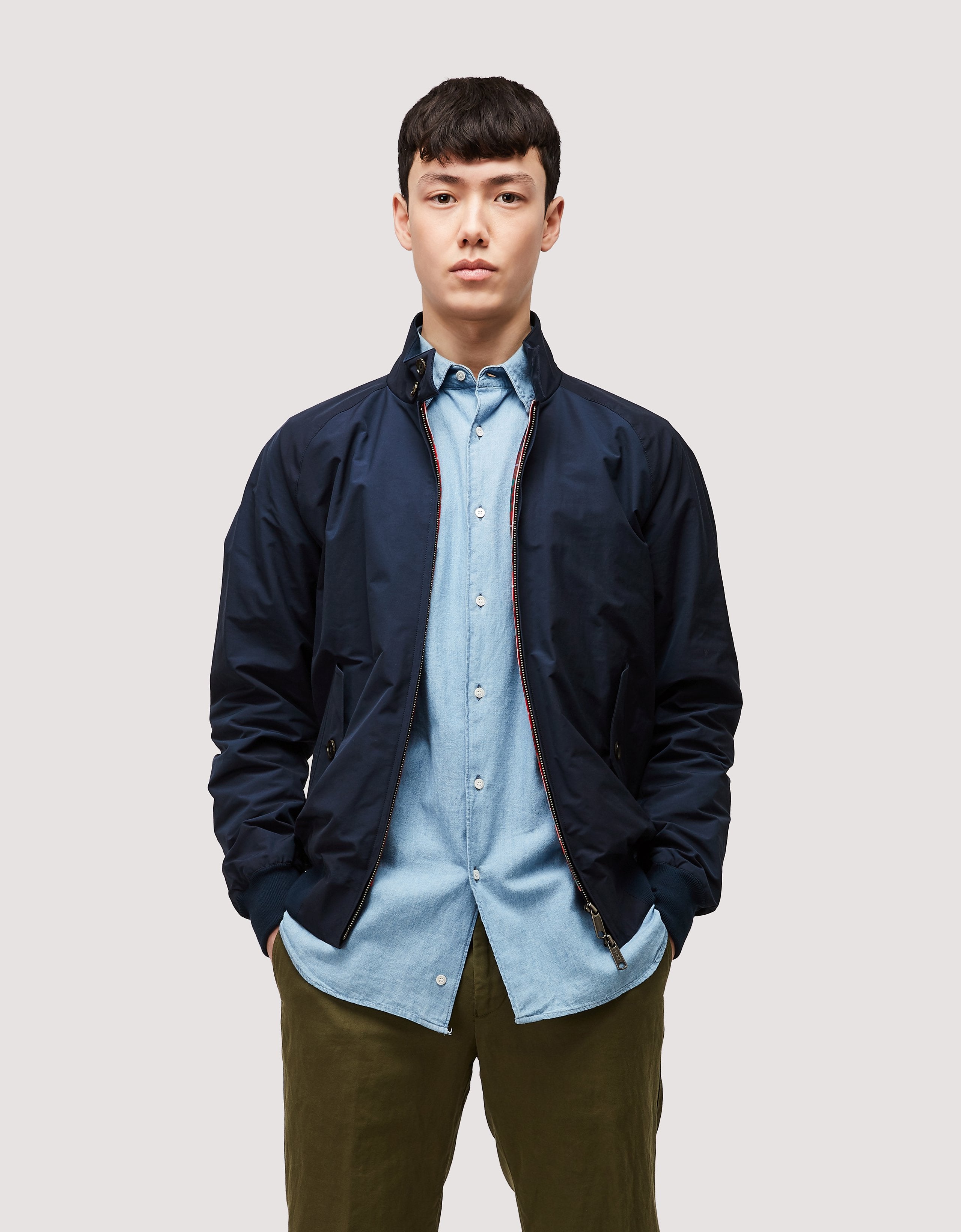 Baracuta G9 Harrington (navy) – Posers Hollywood