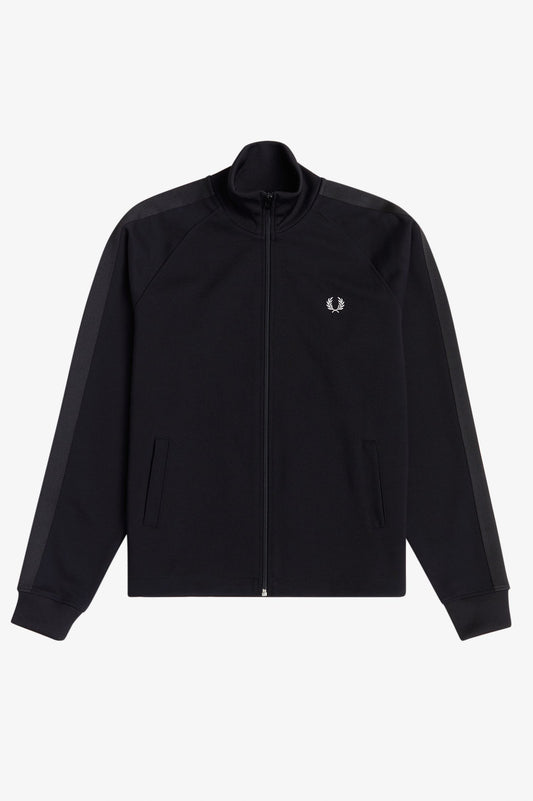 Fred Perry - Ribbed Knitted Track Jacket - Track Jacket