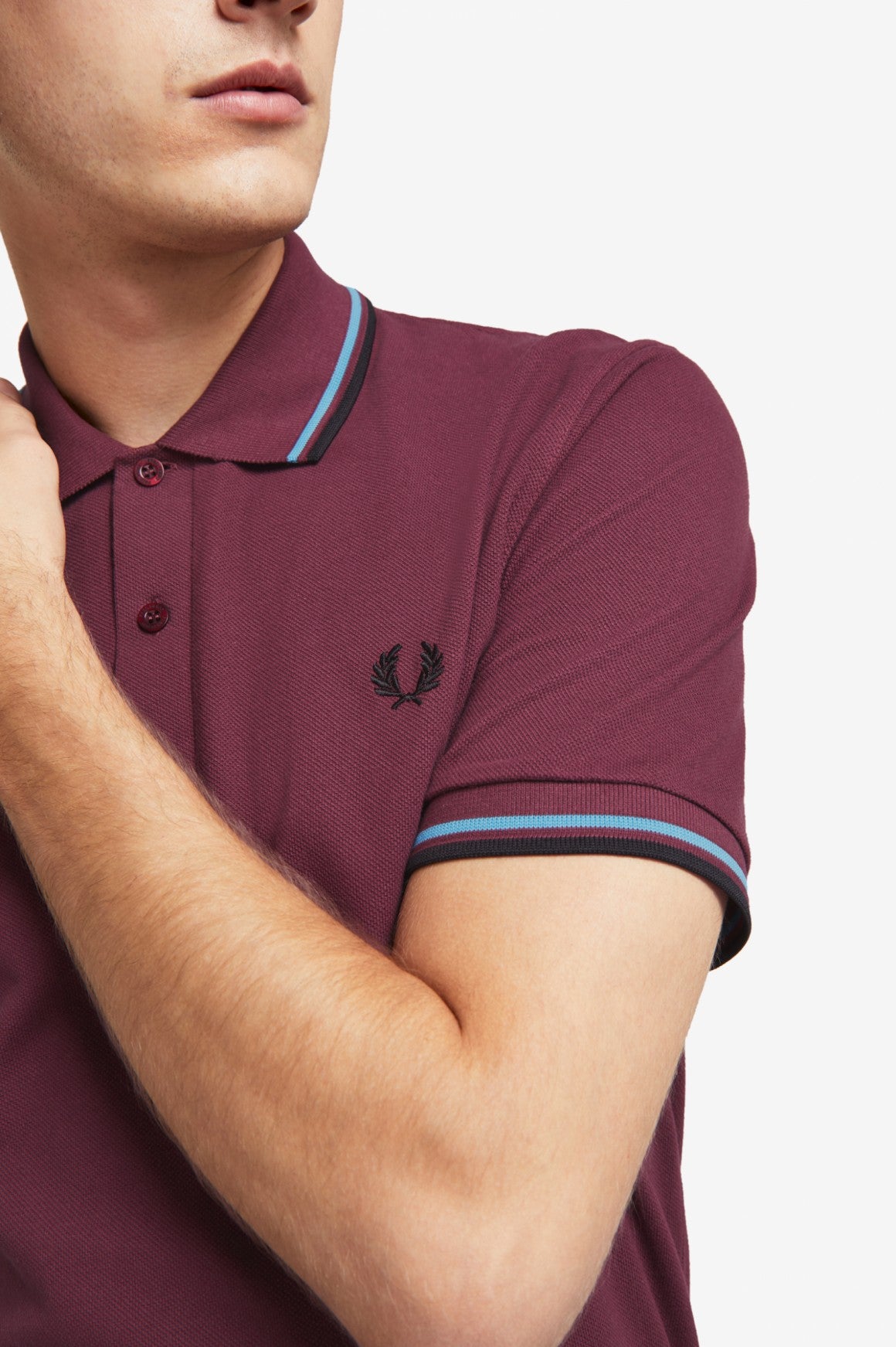 Reactor Staren bruiloft FRED PERRY CLASSIC Polo Shirt maroon – Posers Hollywood