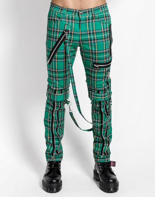 BONDAGE PANT VIOLET PLAID