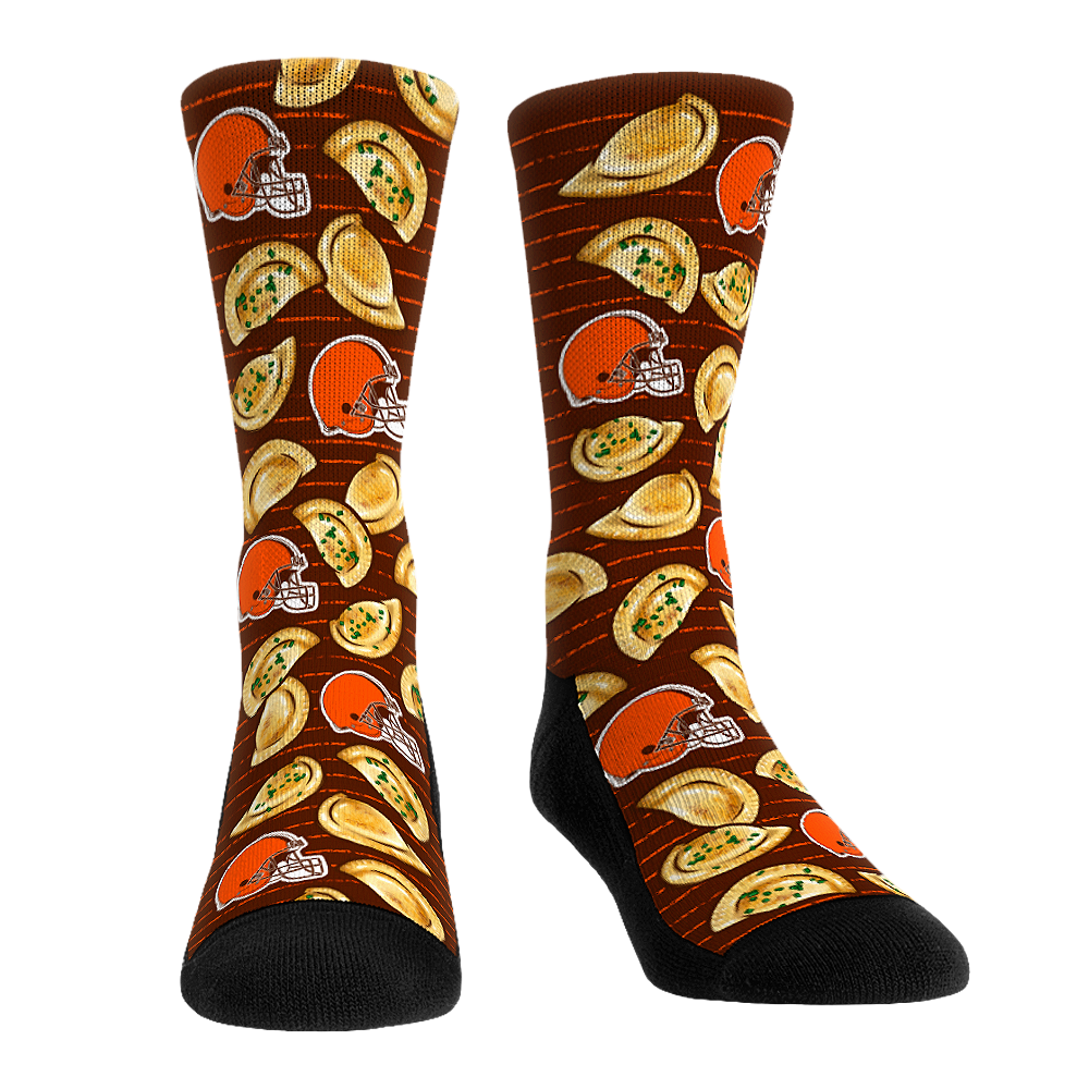 Cleveland Browns Socks - Pierogi Socks - NFL Socks - Rock 'Em Socks