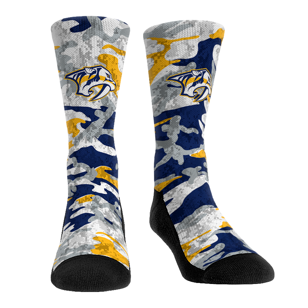 Nashville Predators - What The Camo - NHL Socks - Rock 'Em Socks