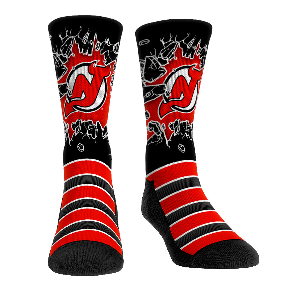 New Jersey Devils - Ice Breaker - NHL Socks - Rock 'Em Socks