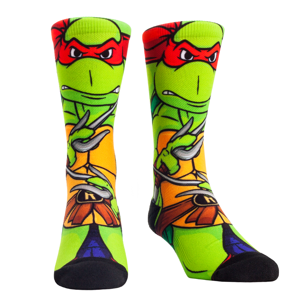 Raphael Socks - Teenage Mutant Ninja Turtles - Rock 'Em Socks