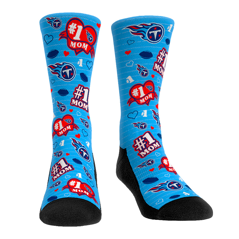 Tennessee Titans Socks - #1 Mom Socks - NFL Socks - Rock 'Em Socks