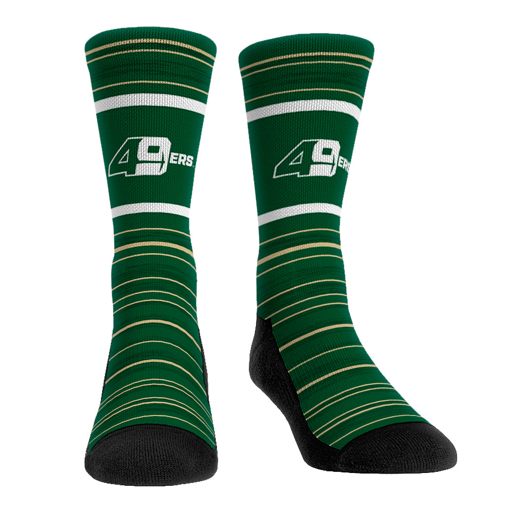 Charlotte 49ers Socks - Classic Lines - Rock 'Em Socks