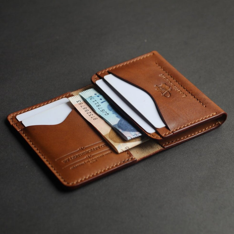 No.69 | vertical wallet – WF Leathercraft