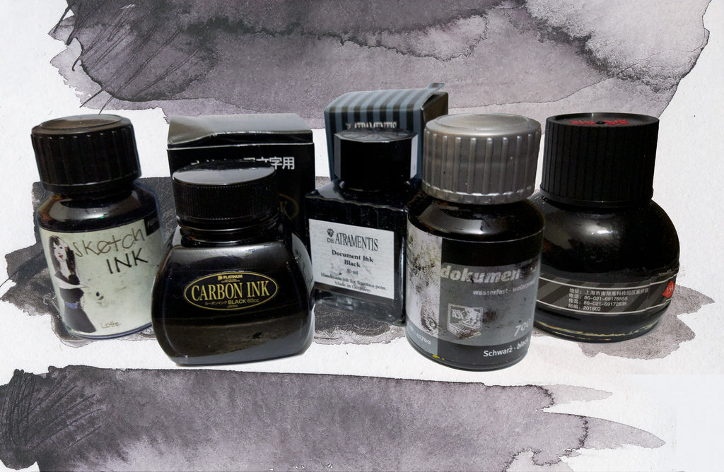The Ultimate Guide to Black Fountain Pen Inks: Darkest Blacks, Top 5 Picks, Fastest-Drying, and Best Permanent Inks