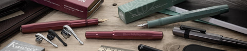 Kaweco Collection Series Smooth Sage and Ruby Fountain Pen Bangladesh