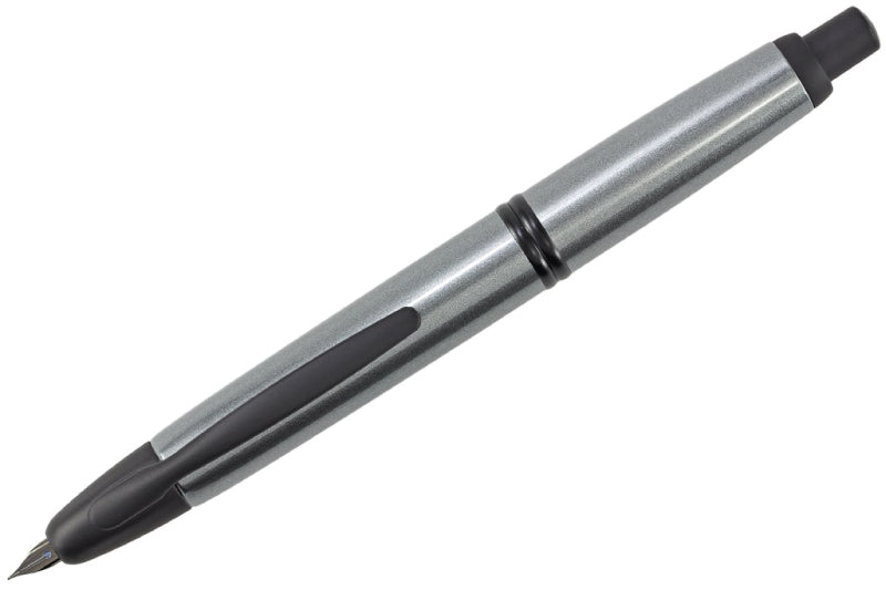 Pilot Capless aka Vanishing Point Fountain Pen - Gun Metal/Black