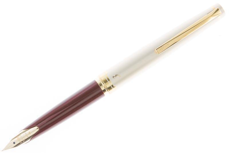 Pilot E95s Fountain Pen - Burgundy/Ivory