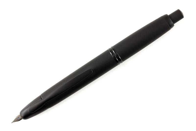 Pilot Capless aka Vanishing Point Fountain Pen - Matte Black