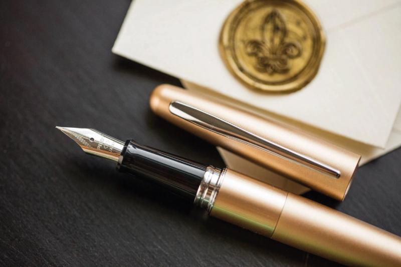 Pilot Metropolitan Golden Fountain Pen