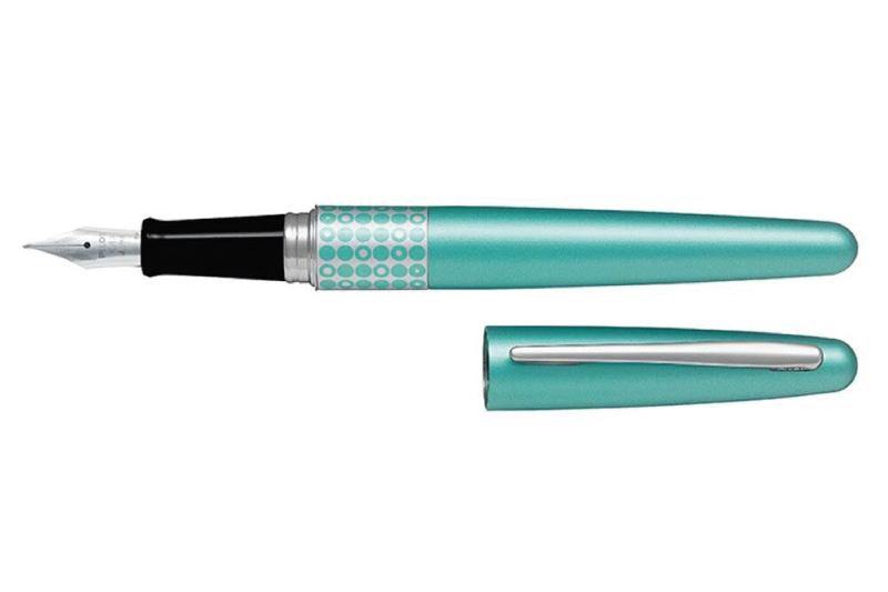 Pilot Metropolitan Retro Pop Series MR3 Dots Turquoise Fountain pen