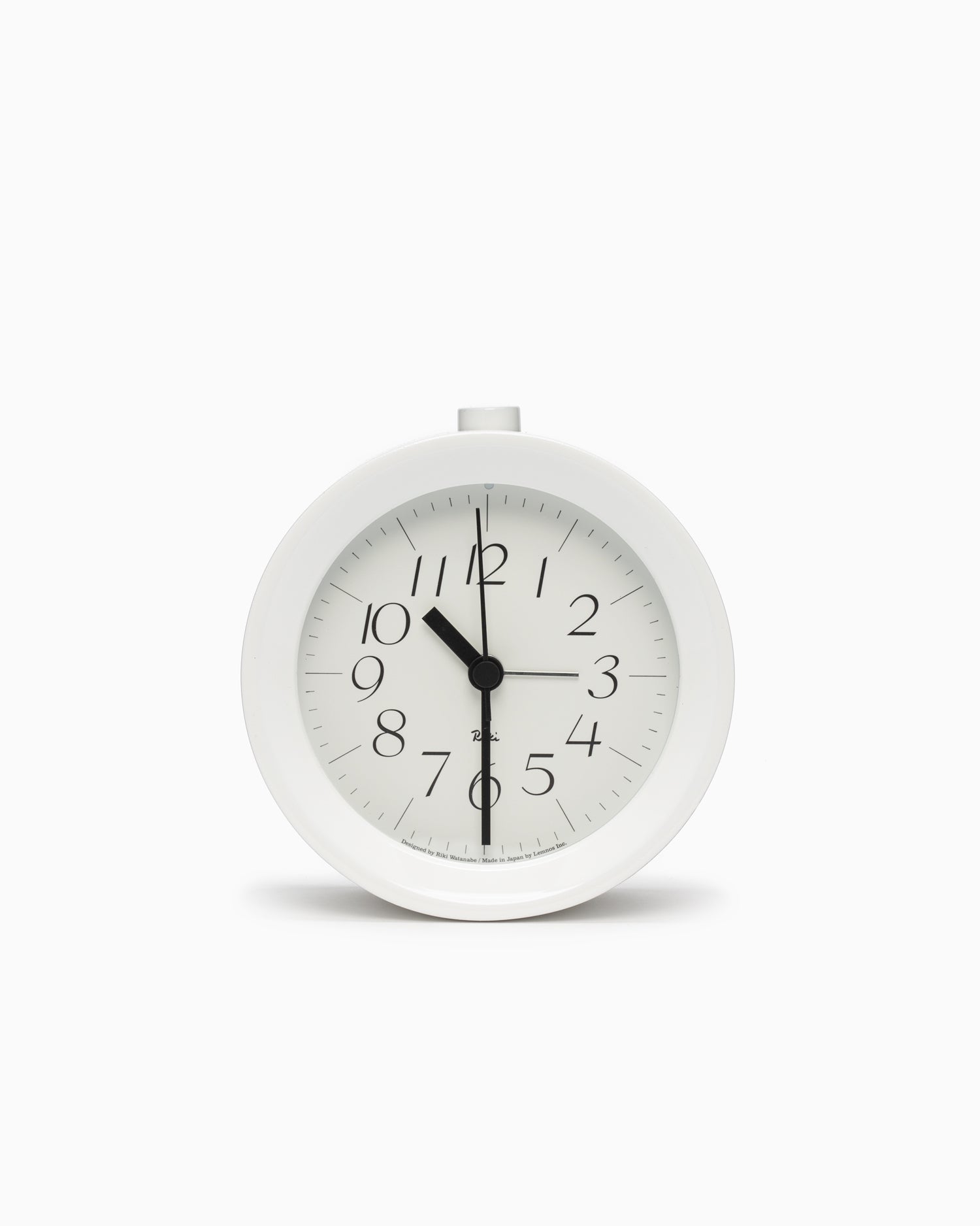 Reloj Despertador Clásico Analógico Blanco BRAUN BC-22-W 
