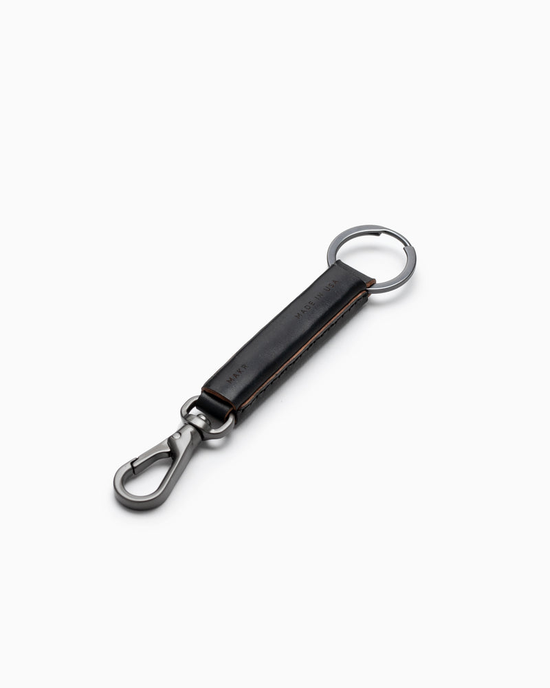 Loop Keychain with Snap Hook - Black – Old Faithful Shop