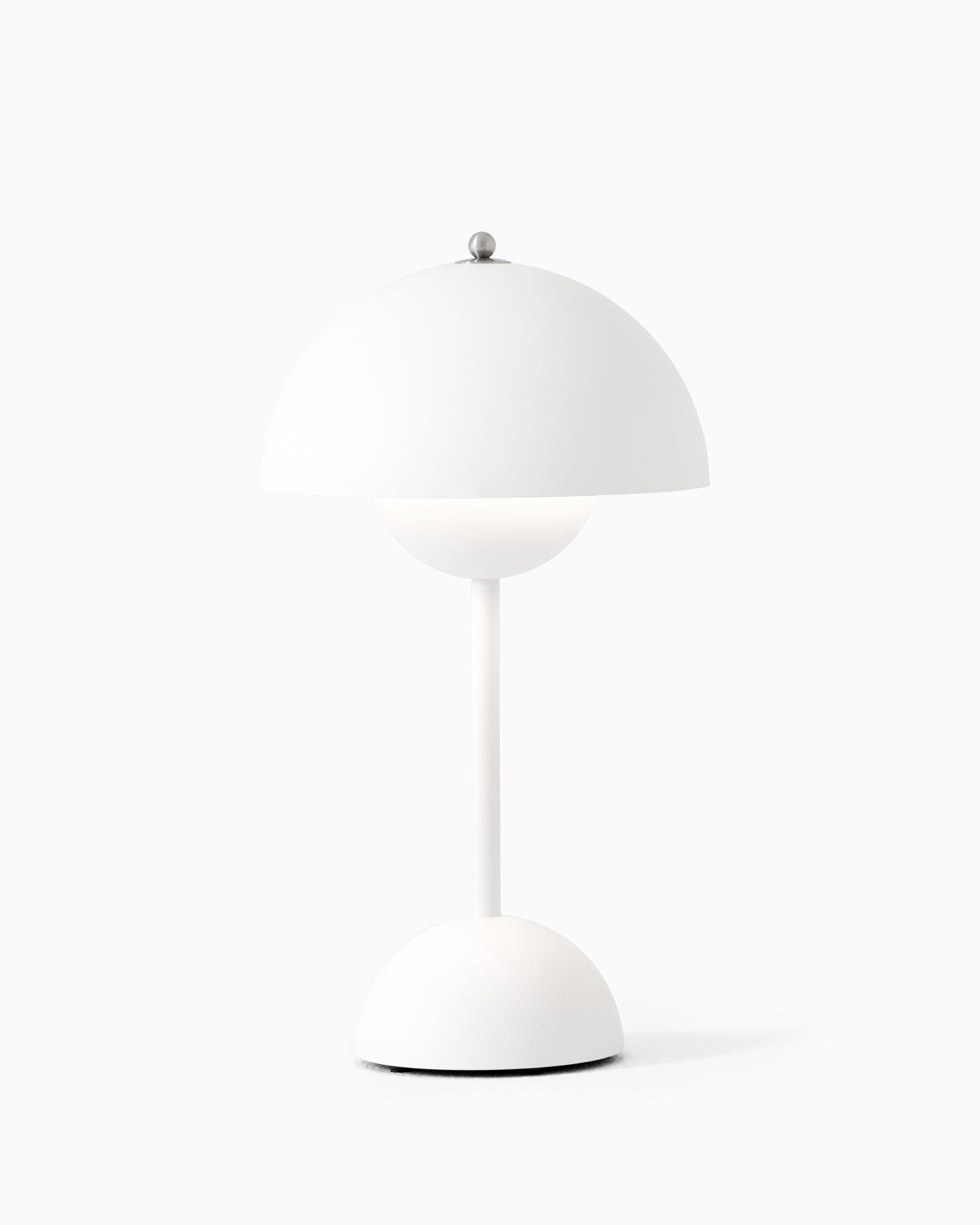 Mushroom Table Lamp 27x31 cm, White