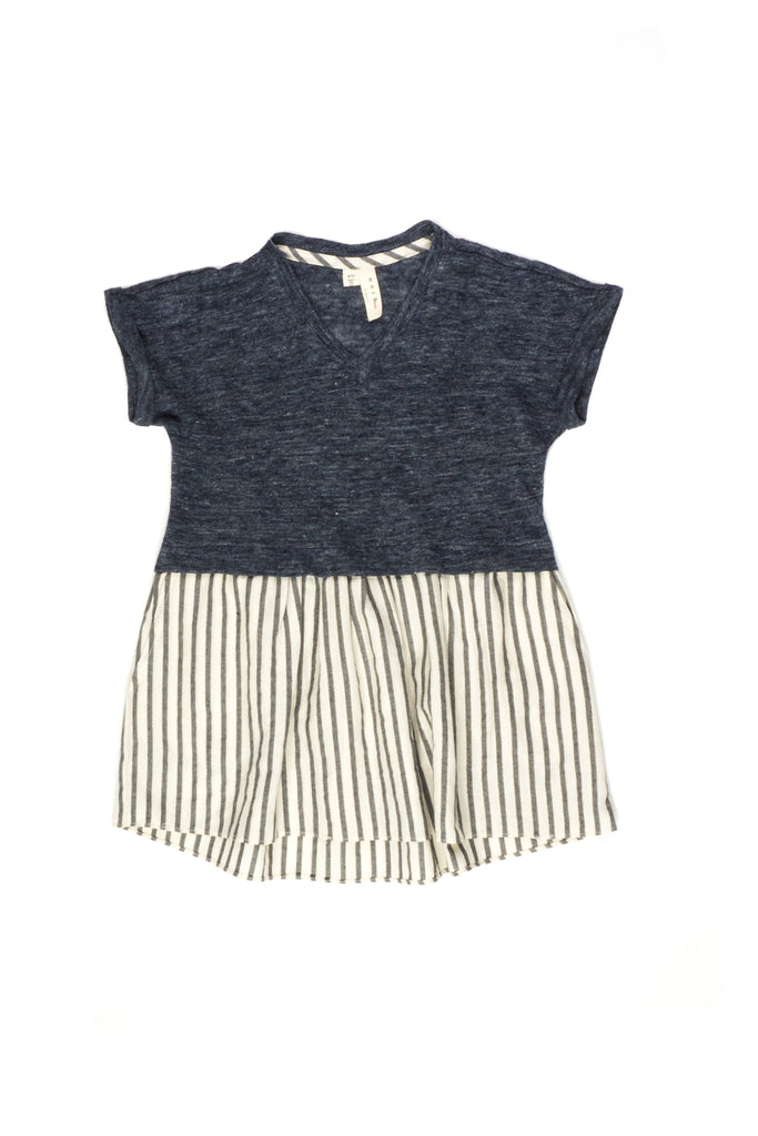 Linen/Stripe Dress