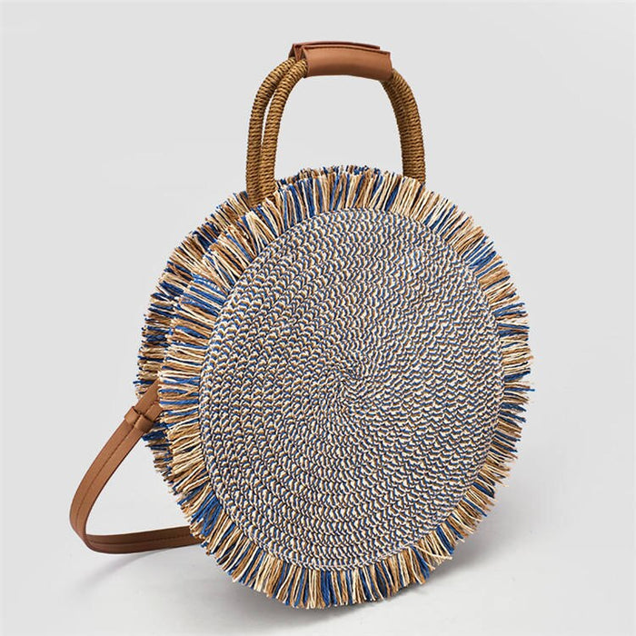 woven bag round