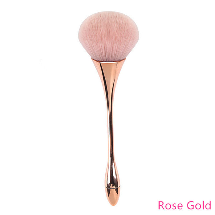 pink makeup brushes