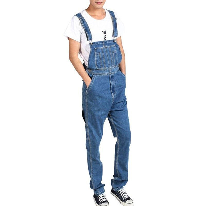 suspender overall jumpsuit